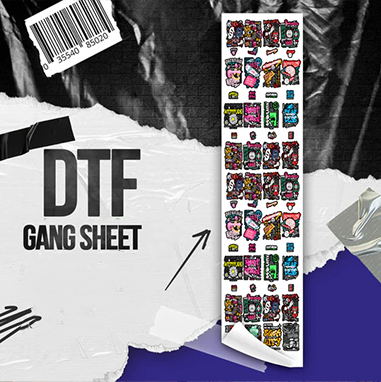 Gangsheet Heat Transfers